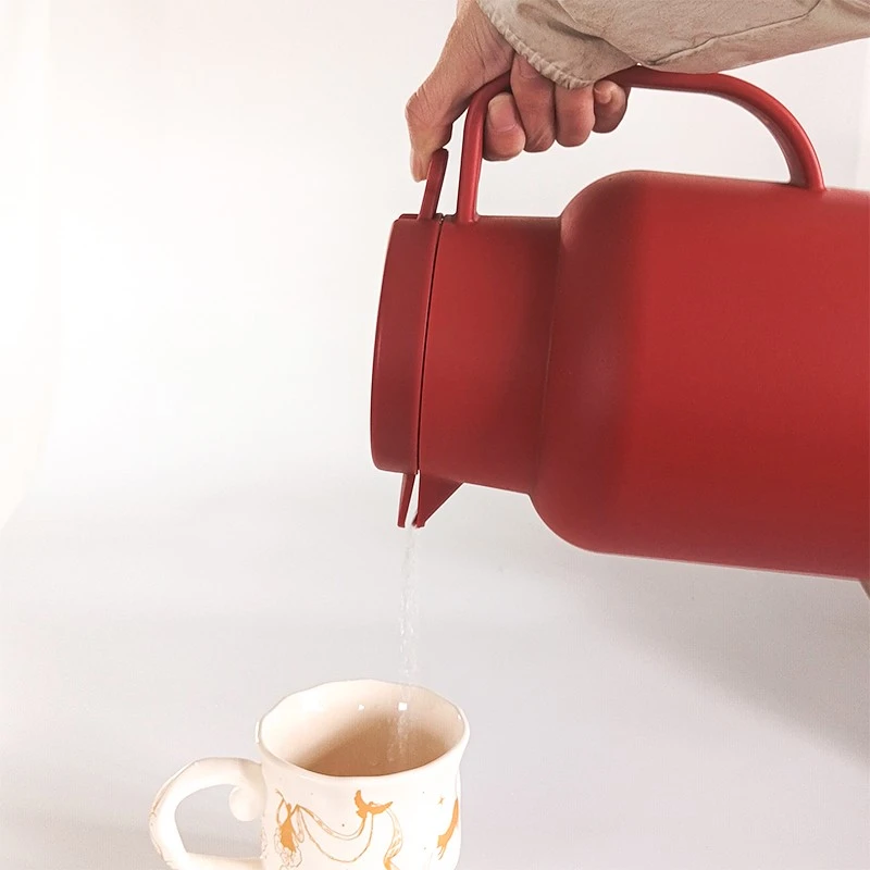 Thermos Glass Lined Flask 1L factory
